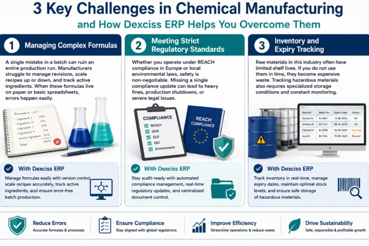 3 key challenges in chemical business and how decxiss overcomes them