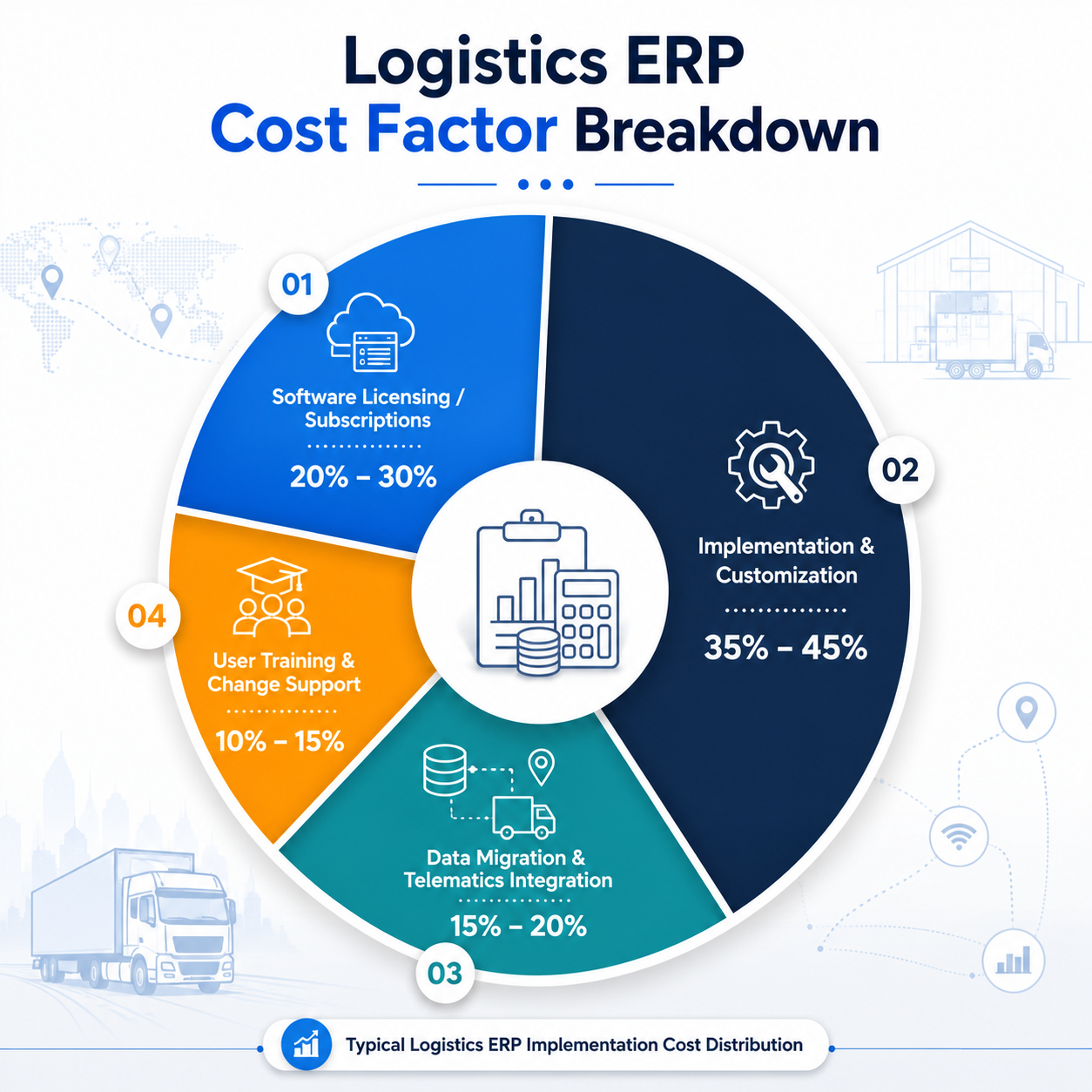 Logistics ERP Implementation Cost in UK & Europe