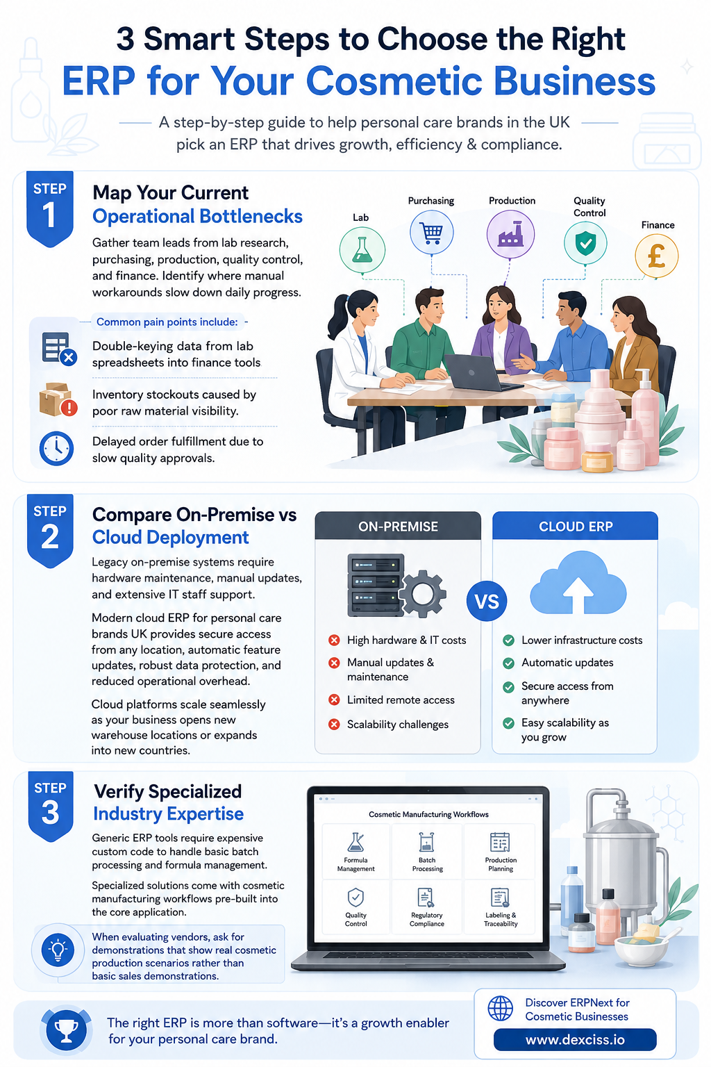 Steps to Choose the Right Cloud ERP Solution